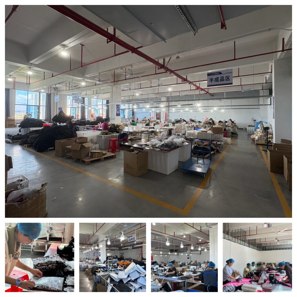 Inside our workshop where the backpacks are carefully crafted