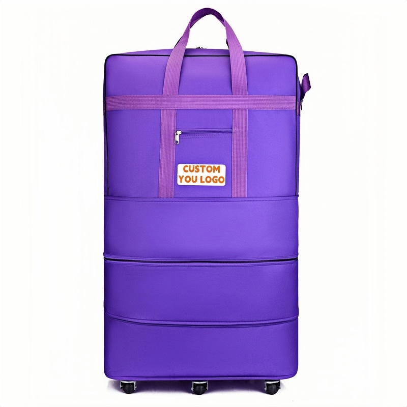 Bag shown with two expansion layers added