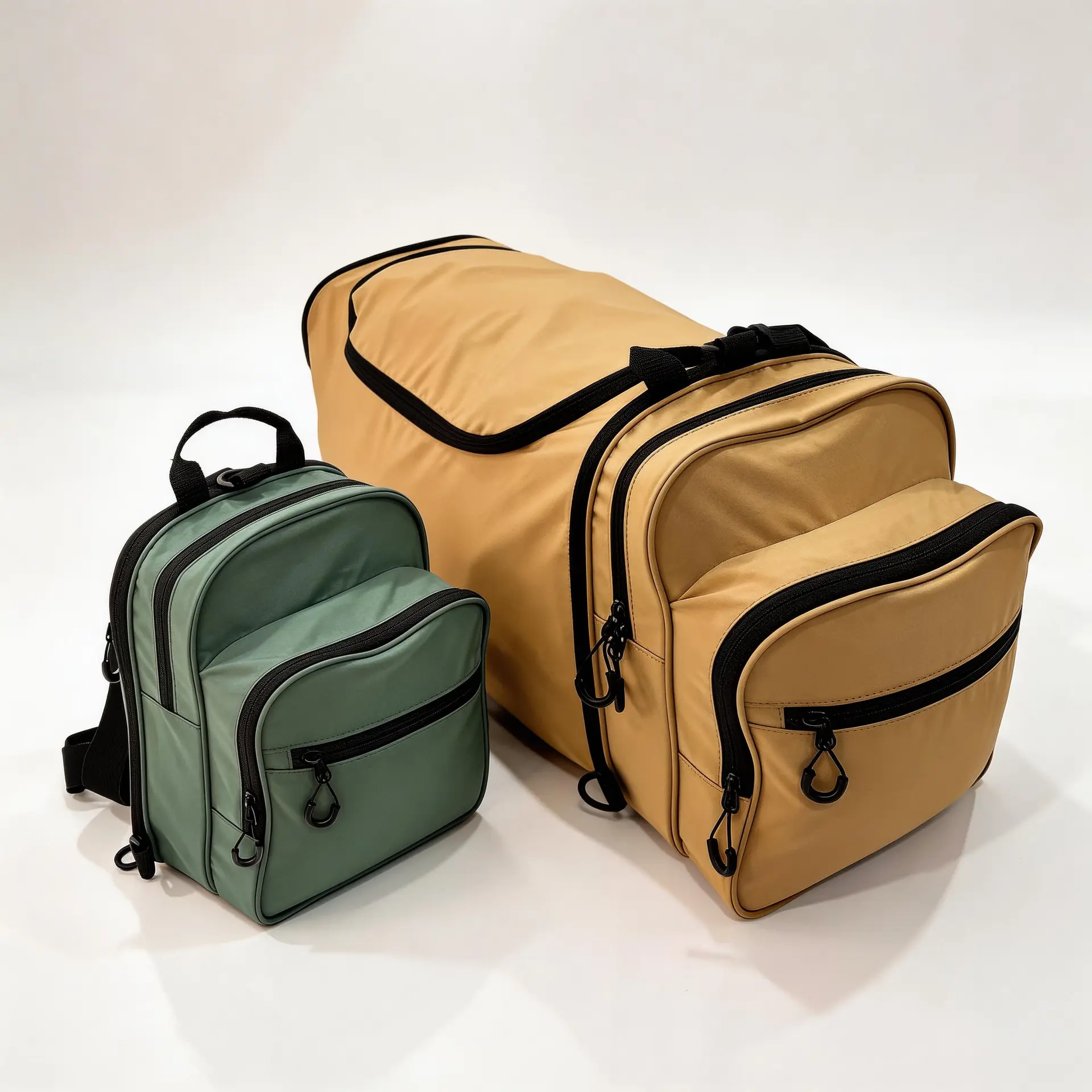 Sammenleggbar reiseveske