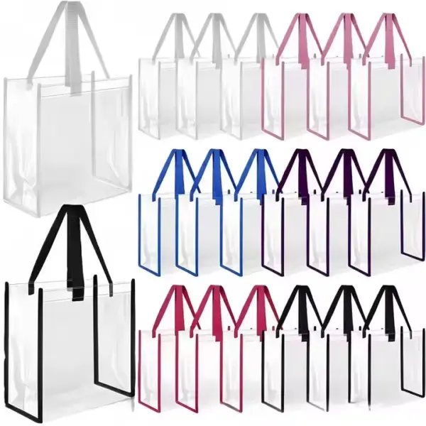 Waterproof PVC Transparent Shopping Tote 002