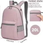 Outdoor Waterproof Foldable Oxford Backpack-1