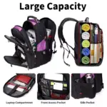 Multi-Compartment Oxford Commuter Backpack-1