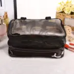Black Transparent Toiletry Bag 001