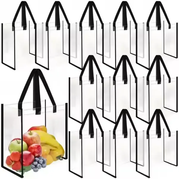 Waterproof PVC Transparent Shopping Tote 001
