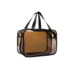 Black Transparent Toiletry Bag 002