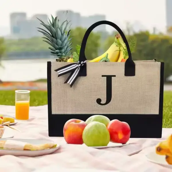 Large Capacity Canvas Shopping Bag 002