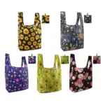 Foldable & Washable Polyester Shopping Tote 002