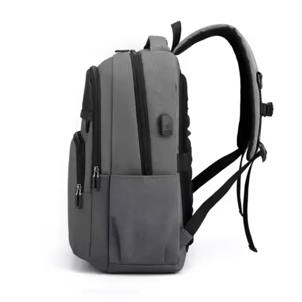 Multi-Compartment Business Laptop Backpack -1