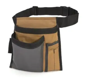 Electrician/Repairer's Canvas Tool Pouch Belt