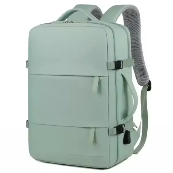 Waterproof Business Travel Laptop Backpack with USB Charging