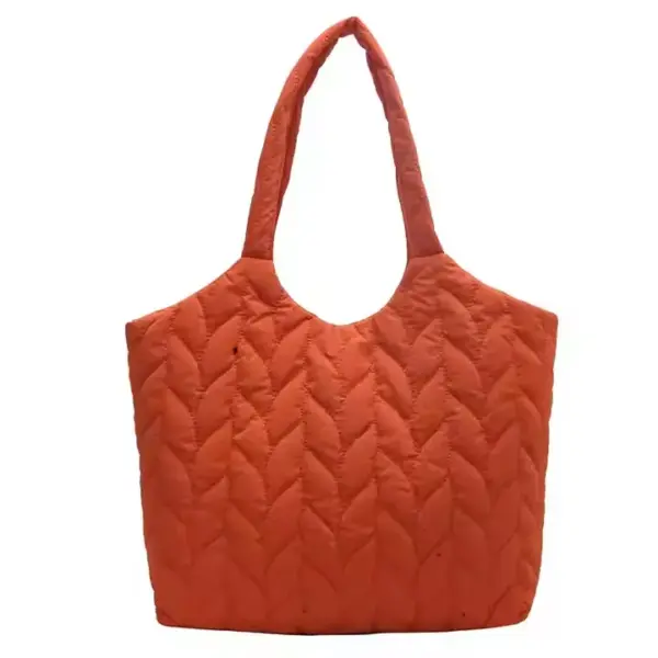 Puffed Quilted Handbag for Women 01