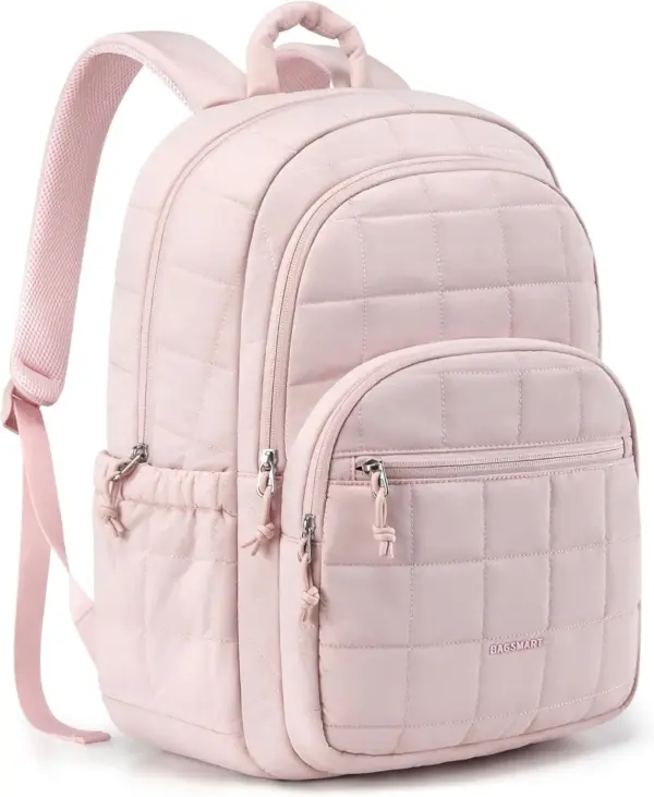 Puffy Quilted Backpack 01