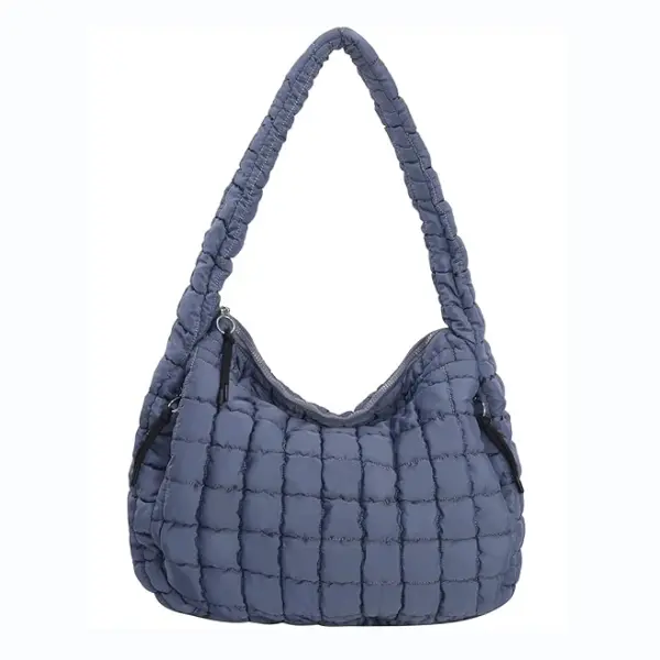 Quilted Puffy Handbag 001
