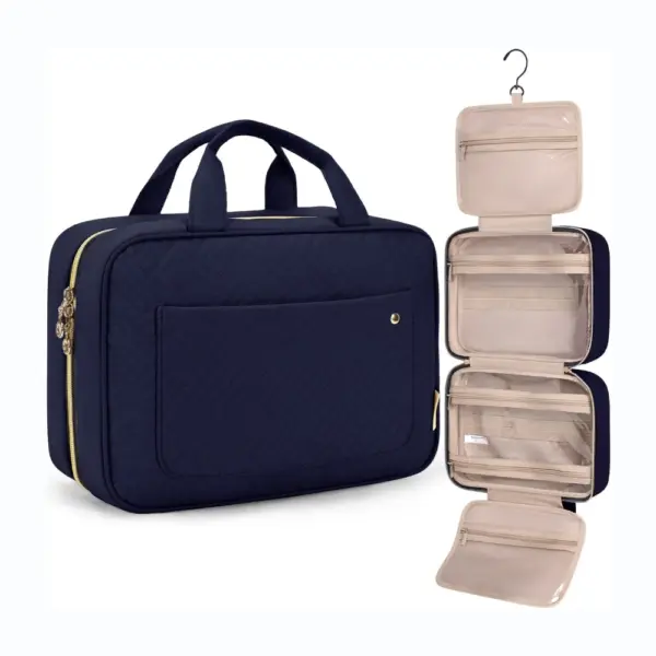 Waterproof Hanging Toiletry Makeup Bag -1