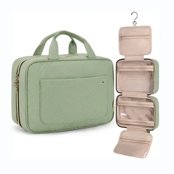 Waterproof Hanging Toiletry Makeup Bag -3