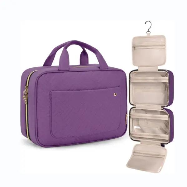 Waterproof Hanging Toiletry Makeup Bag -4