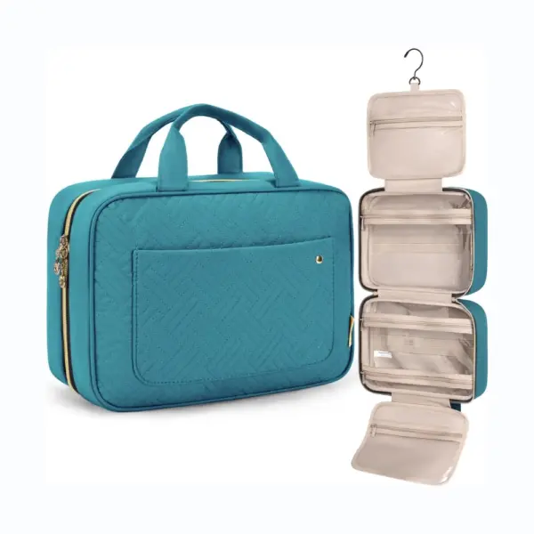 Waterproof Hanging Toiletry Makeup Bag -5