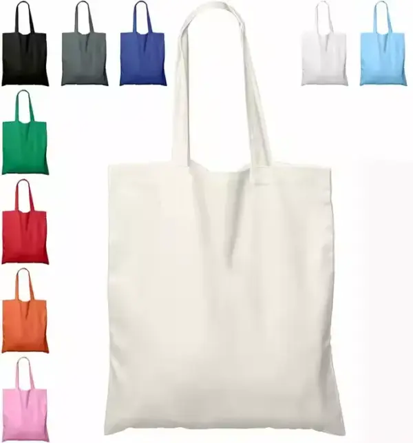 Custom Logo Canvas Tote Bag 01