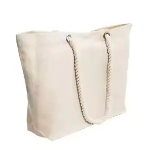 Customizable Minimalist Canvas Tote