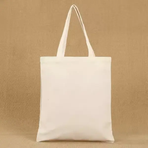 Custom Logo Canvas Tote Bag 02