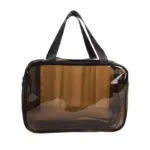 Black Transparent Toiletry Bag 004