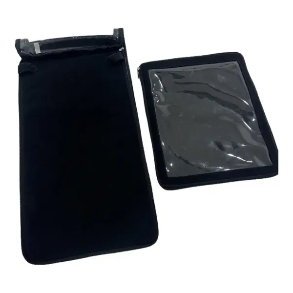 Luxury Velvet Jewelry Organizer with Transparent Lid 03