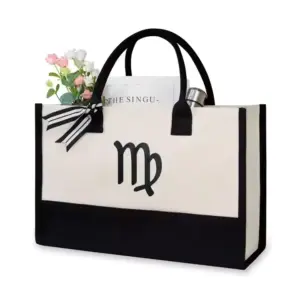 Large Capacity Canvas Shopping Bag