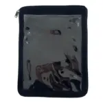 Luxury Velvet Jewelry Organizer with Transparent Lid 02