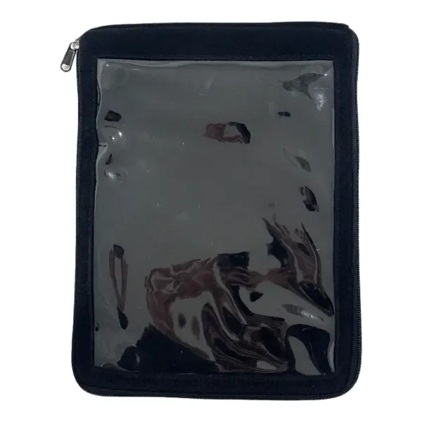 Luxury Velvet Jewelry Organizer with Transparent Lid 02