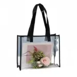 Waterproof PVC Transparent Shopping Tote