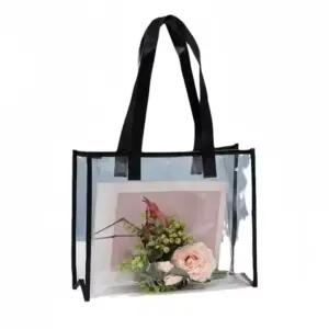 Waterproof PVC Transparent Shopping Tote