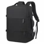 Waterproof Business Travel Laptop Backpack with USB Charging-4