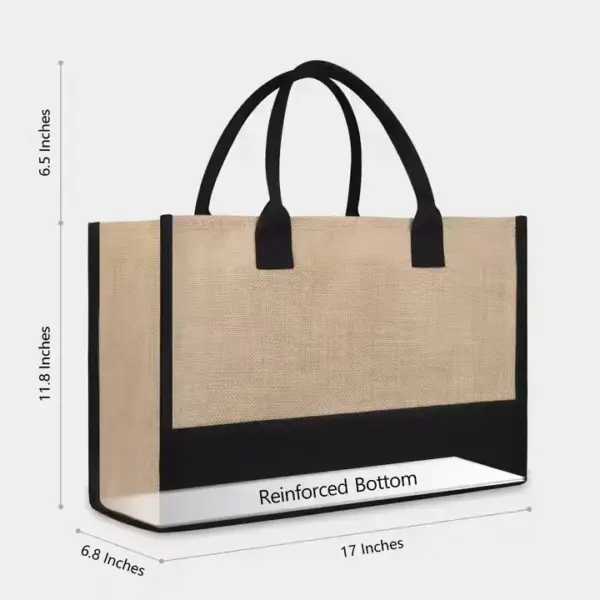Large Capacity Canvas Shopping Bag 003