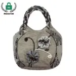 New Design Fashion Canvas Tote with Embroidery