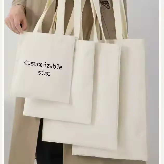 Custom Logo Canvas Tote Bag 05
