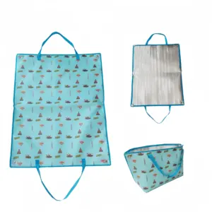 Foldable Waterproof Picnic Bag with Buckle Closure