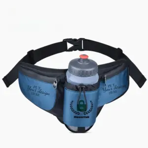 Nylon Sports Belt with Bottle Holder