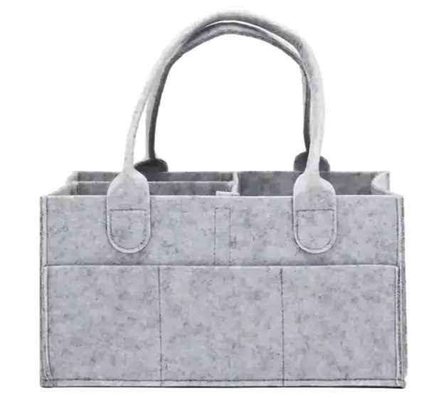 Multi-Compartment Felt Storage Tote 002