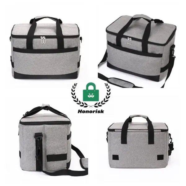 Outdoor Zippered Picnic Tote 02