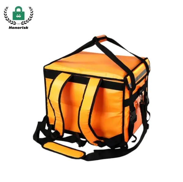 Insulated Waterproof Food Delivery Bag with Handles & Strap 002