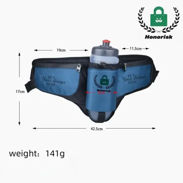 Nylon Sports Belt with Bottle Holder 002