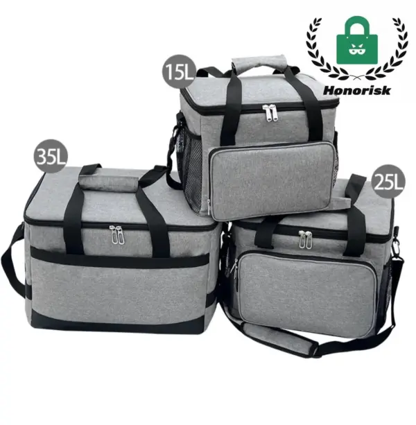 Outdoor Zippered Picnic Tote 03