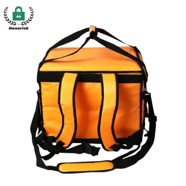 Insulated Waterproof Food Delivery Bag with Handles & Strap 003