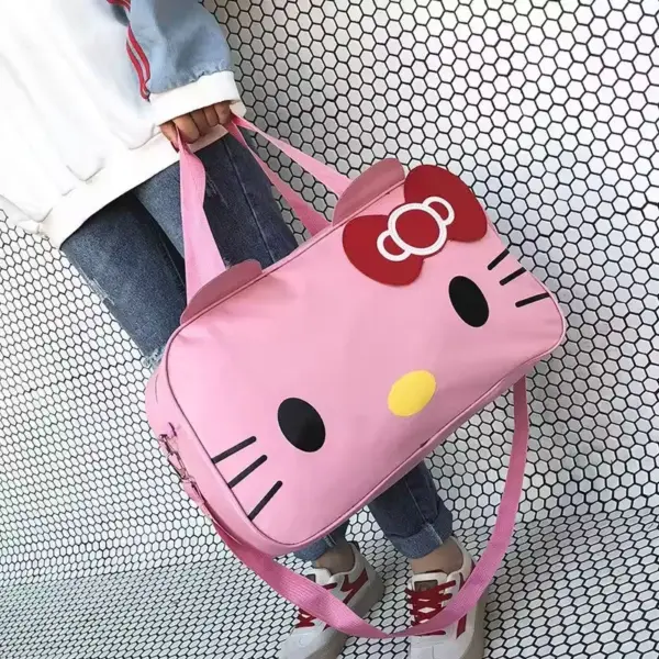 Cute Cat-Themed Women's Travel Bag 004