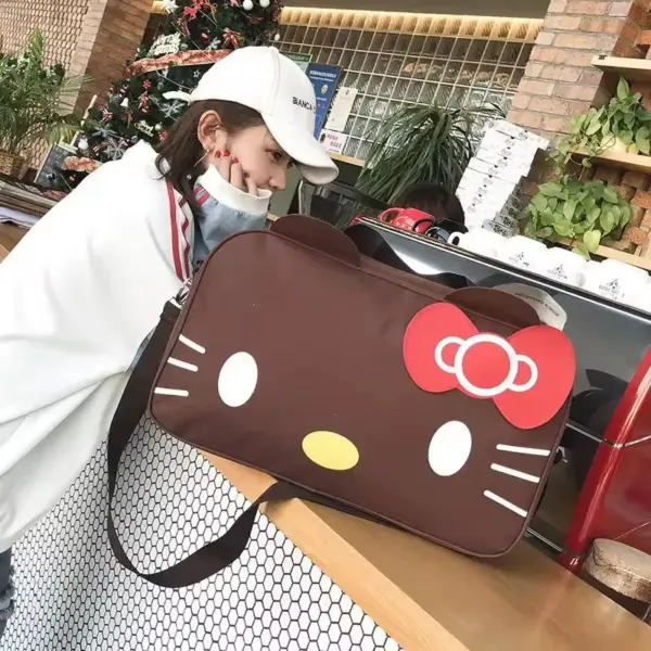 Cute Cat-Themed Women's Travel Bag 005