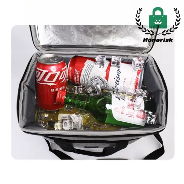 Outdoor Zippered Picnic Tote 04