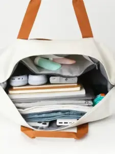 white waterproof Oxford travel bag 002