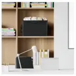 Fireproof and waterproof large-capacity document and book storage bag with wheels and combination lock 06