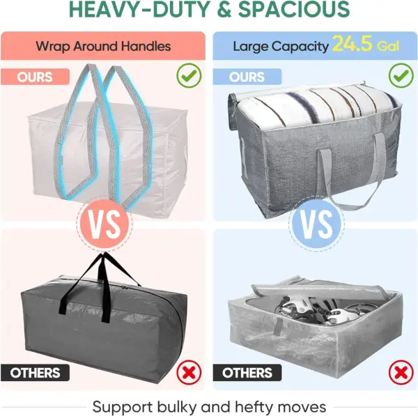 Large Capacity Waterproof Bedding Storage Bag 06