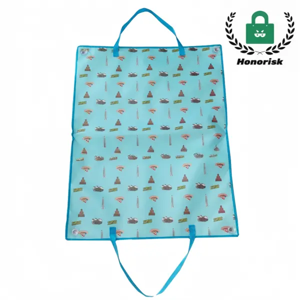Foldable Waterproof Picnic Bag with Buckle Closure 05